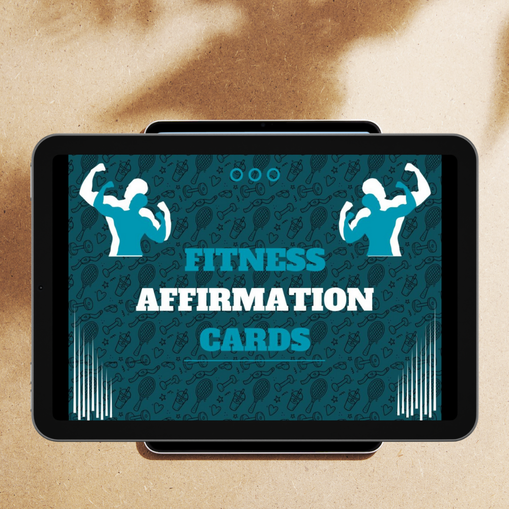 Fitness Affirmation Card - Cover